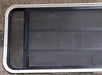 Used Black Radius Opening Window : 53 1/2" W x 21 3/4" H x 1 7/8" D - Young Farts RV Parts