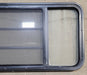 Used Black Radius Opening Window : 53 1/4" W x 22 1/4" H x 1 7/8" - Young Farts RV Parts