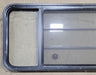 Used Black Radius Opening Window : 53 1/4" W x 22 1/4" H x 1 7/8" - Young Farts RV Parts