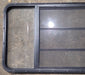 Used Black Radius Opening Window : 59 3/4" W x 26" H x 1 1/4" D - Young Farts RV Parts