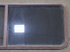 Used Black Radius Opening Window : 60 1/4" W x 21 3/4" H x 1 3/8" D - Young Farts RV Parts