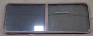 Used Black Radius Opening Window : 60 3/4" W x 21 3/4" H x 1 3/8" D - Young Farts RV Parts