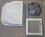 Used Carefree SUPERFAN Complete Fan Vent 14" X 14" 12V - Young Farts RV Parts