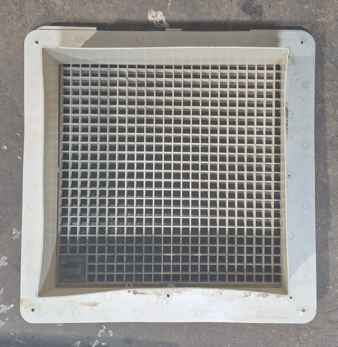 Used Carefree SUPERFAN Complete Fan Vent 14" X 14" 12V - Young Farts RV Parts