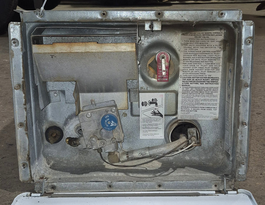 Used Complete G6A-8E Atwood Hot Water Heater 6 Gal.