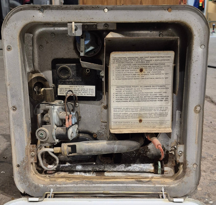 Used Complete Suburban Hot Water Heater, 6 Gal. - SW6DE