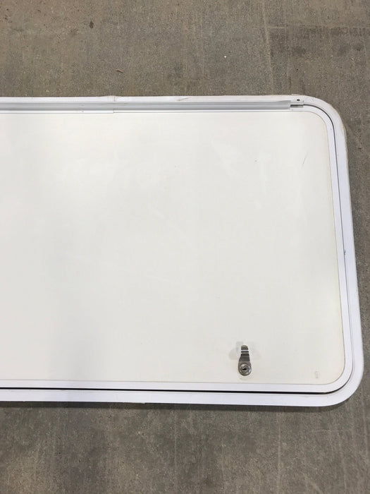 Used Corner Radius Cargo Door 39 3/4" W x 25" H x 2" D - Young Farts RV Parts