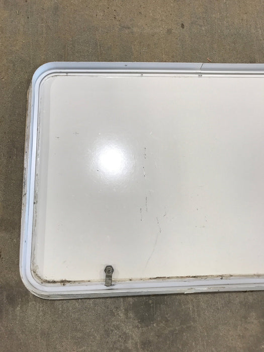 Used Corner Radius Cargo Door 39 3/4" W x 25" H x 2" D - Young Farts RV Parts