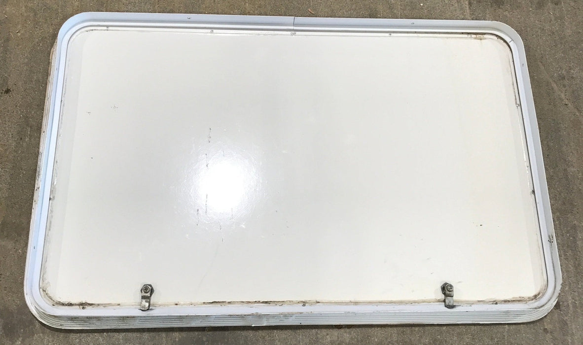 Used Corner Radius Cargo Door 39 3/4" W x 25" H x 2" D - Young Farts RV Parts