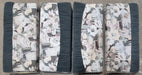 Used Dinette Cushion Set - 4 piece - 2 @ 39 1/2" X 19" X 4 1/2" D , 2 @ 39 1/2" X 17" X 4 1/2" D - Young Farts RV Parts