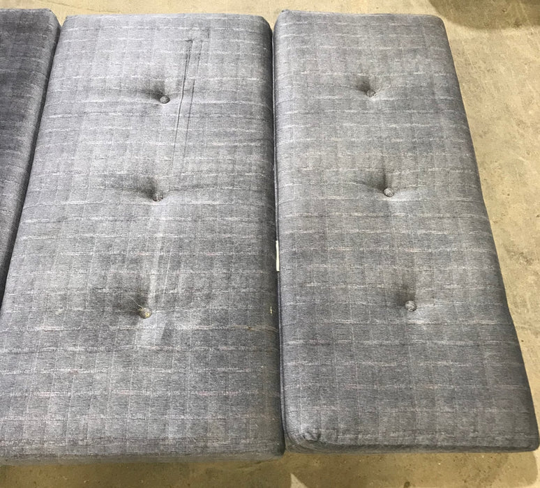 USED Dinette Cushion Set- 4 piece - 2 @ 39" X 25" X 4 1/2" D, 2 @ 39" X 12" X 4 1/2" D - Young Farts RV Parts