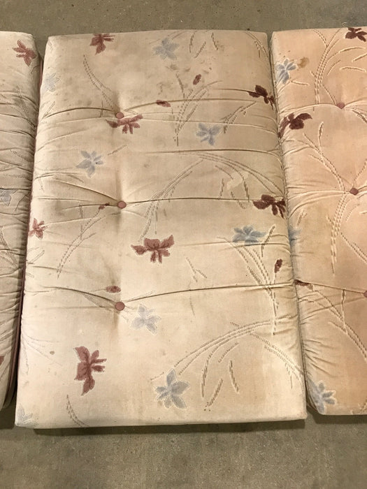 Used Dinette Cushion Set - 4 piece | 2 @ 40" X 24" X 4 1/2" D, 2 @ 40" X 12" X 4 1/2" D - Young Farts RV Parts