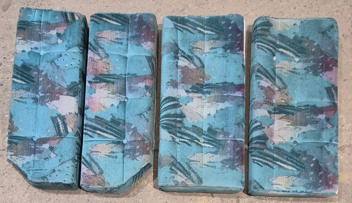 Used Dinette Cushion Set - 4 piece - 2 @ 42" X 15 1/2" X 4" D , 2 @ 41 1/2" X 19" X 4" D - Young Farts RV Parts
