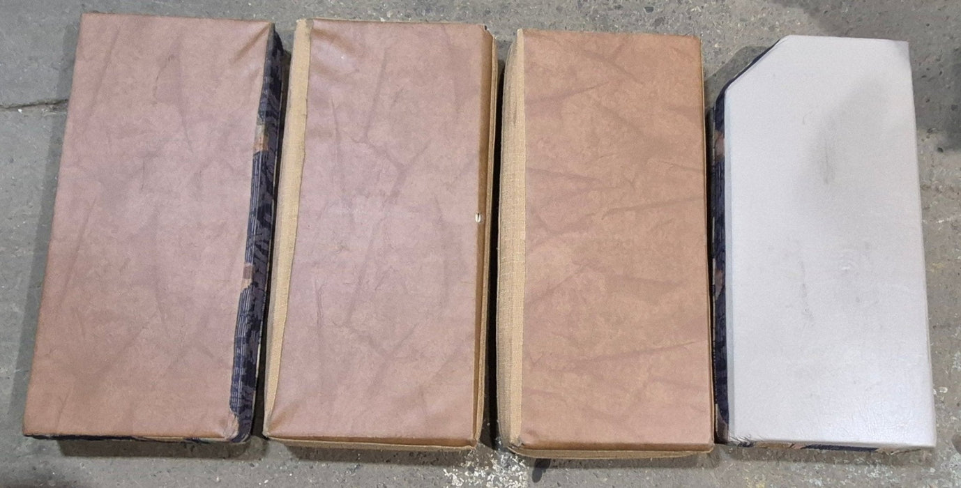 Used Dinette Cushion Set - 4 piece - 4 @ 40" x 19" x 4 1/2" D - Young Farts RV Parts