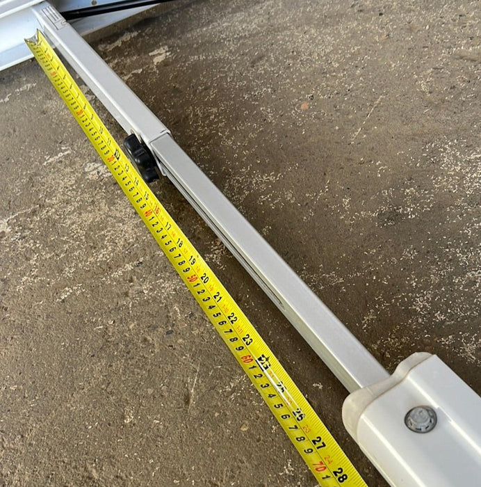 Used Dometic 9100 power awning arm standard LH Non Power 65 5/8" with adjustable pitch arm 8952002.400B - Young Farts RV Parts