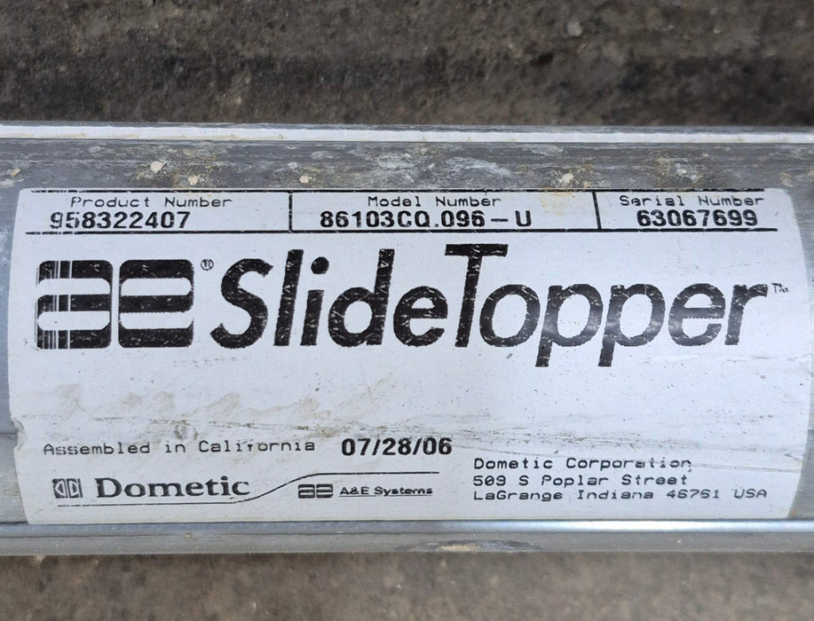 Used Dometic/ A&E Deluxe Plus Window Awning 97" - Young Farts RV Parts