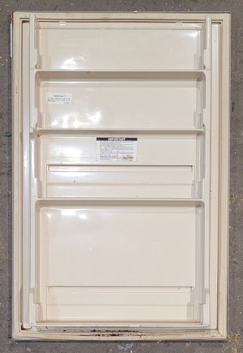 Used Dometic Refrigerator Door 2930925157 - 22 1/2" W x 34" H - Young Farts RV Parts