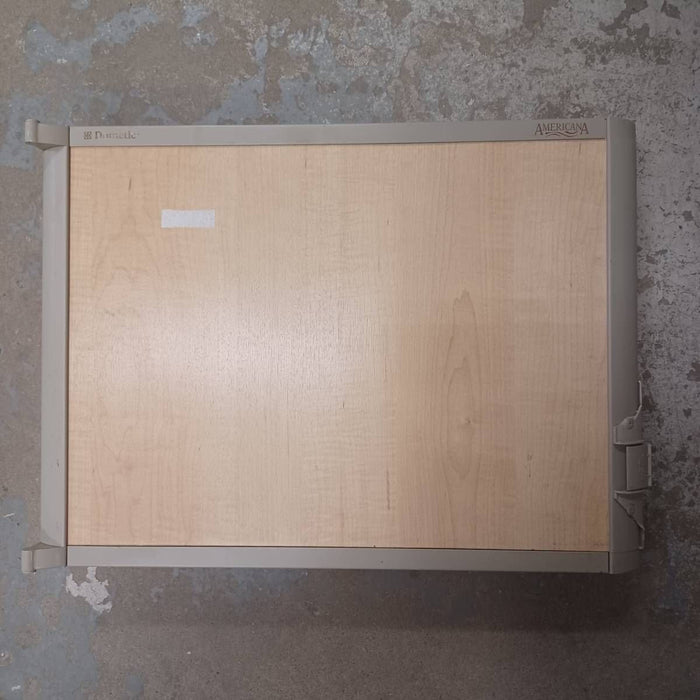 Used Dometic Refrigerator Door Right Hand - 2932563121 - Good Used Shape - 22.75" x 16.75" x 5.125" - Young Farts RV Parts