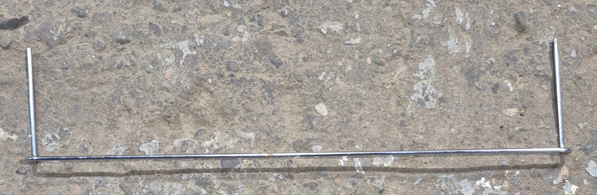 Used Dometic Shelf Bar Silver - 2001734009 - Young Farts RV Parts