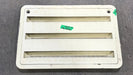 Used DOMETIC - Yellowed Air Intake Side Refrigerator Vent - HAS FRAME - Young Farts RV Parts