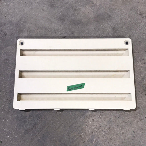 Used DOMETIC - Yellowed Air Intake Side Refrigerator Vent- NO FRAME - Young Farts RV Parts