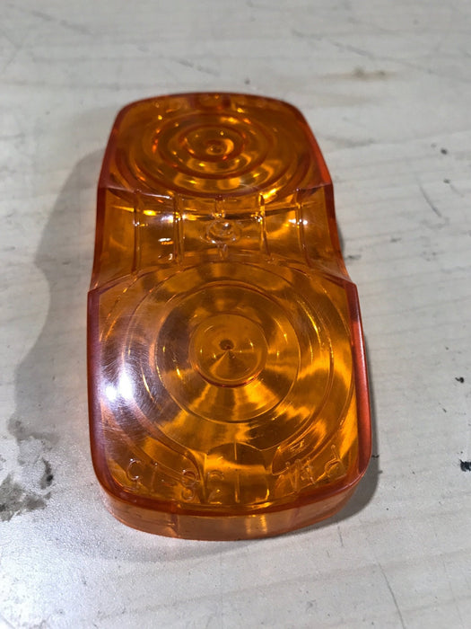 Used DOT P2 PC 90 Replacement Lens for Marker Light - Amber - Young Farts RV Parts