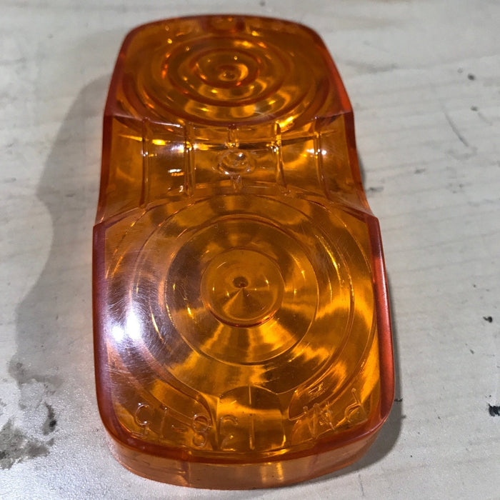 Used DOT P2 PC 90 Replacement Lens for Marker Light - Amber - Young Farts RV Parts