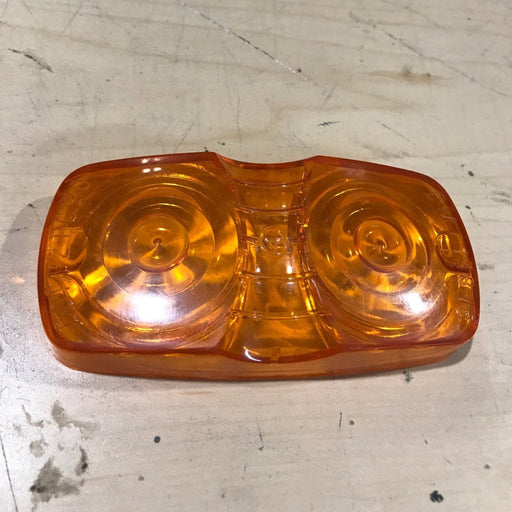 Used DOT P2 PC 90 Replacement Lens for Marker Light - Amber - Young Farts RV Parts