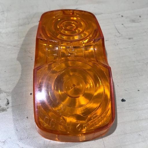 Used DOT P2 PC 90 Replacement Lens for Marker Light - Amber - Young Farts RV Parts