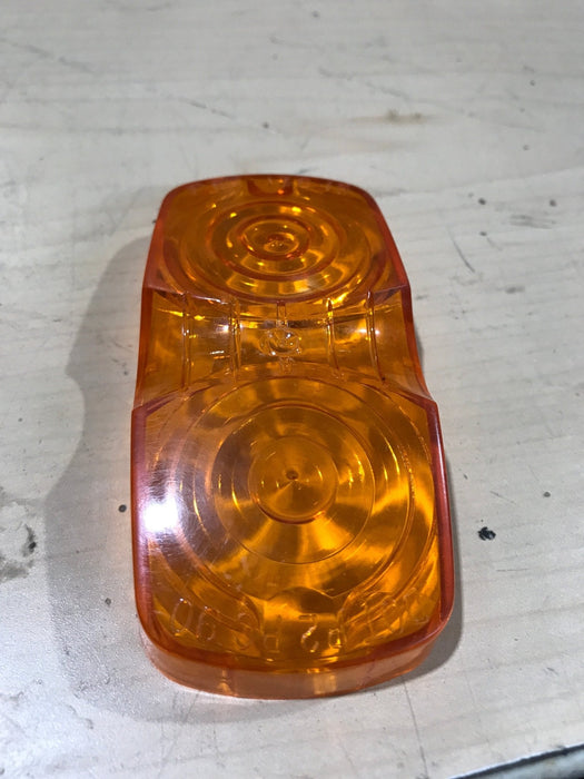 Used DOT P2 PC 90 Replacement Lens for Marker Light - Amber - Young Farts RV Parts