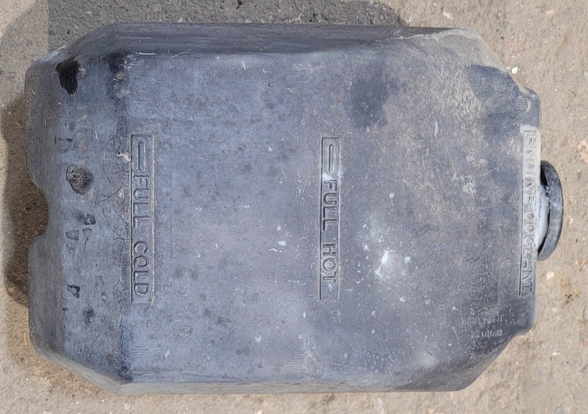 Used Engine Coolant Reservoir for 1990 Thor Pinnacle 320Q — RV Part Shop CA