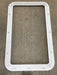 Used Entry door window Exterior Frame: 24 3/4" x 15 3/4" - Young Farts RV Parts