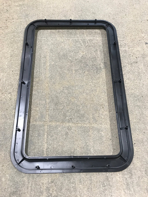 Used Entry door window Interior Frame: 24 3/4" x 15 3/4" - Young Farts RV Parts