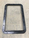 Used Entry door window Interior Frame: 24 3/4" x 15 3/4" - Young Farts RV Parts