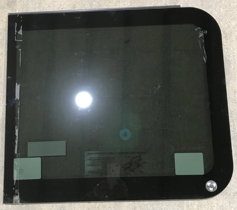Used Frameless Window Glass Pane Replacement: 26 1/2" W X 23 1/2" H - Young Farts RV Parts