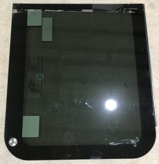 Used Frameless Window Glass Pane Replacement: 26 1/2" W X 23 1/2" H - Young Farts RV Parts
