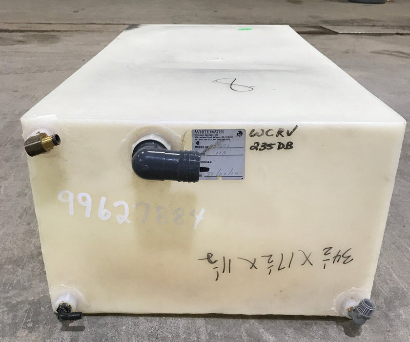 Used Fresh Water Tank 11 1/2” x 17 1/2” x 34 1/2” - Young Farts RV Parts