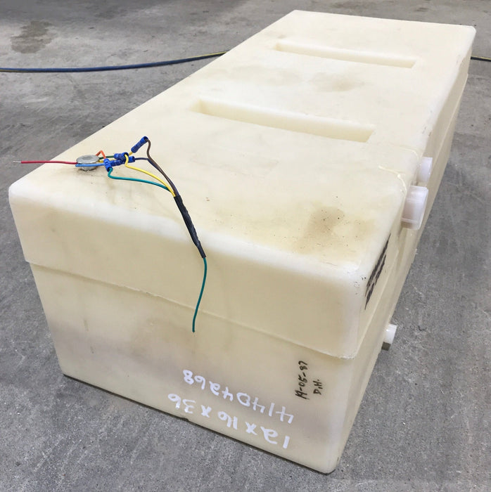 Used Fresh Water Tank 12" H x 16" W x 36” L - Young Farts RV Parts