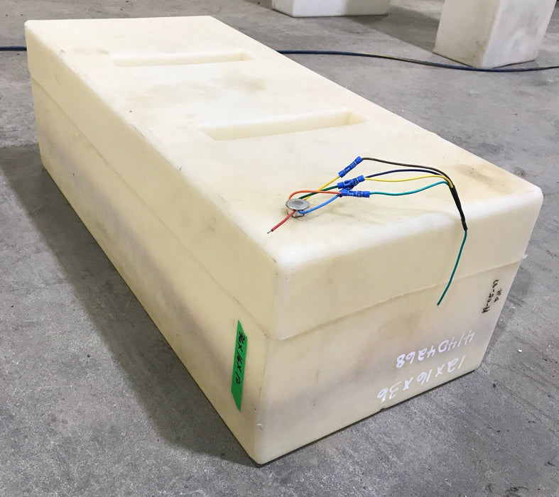 Used Fresh Water Tank 12" H x 16" W x 36” L - Young Farts RV Parts