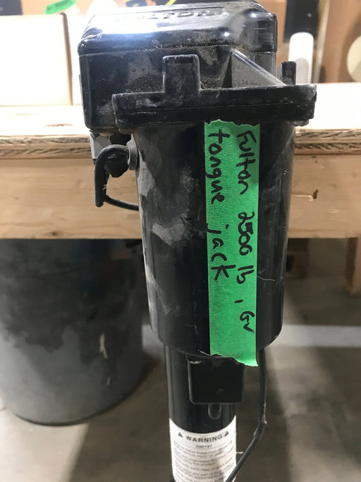 Used Fulton Electric/Power Tongue Jack - A - Frame style - Young Farts RV Parts