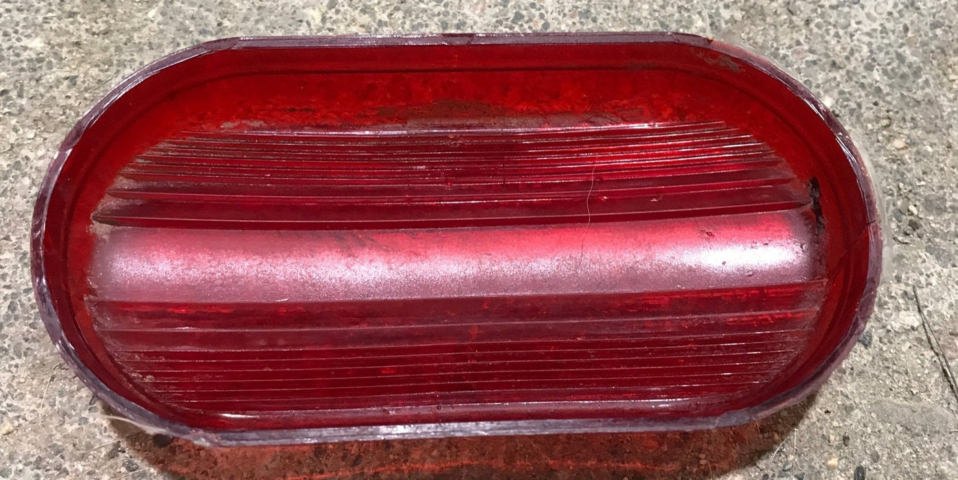 Used Grote 9012 - SAE - L - P - P2 - PC - 75 Replacement Lens for Marker Light - Red - Young Farts RV Parts