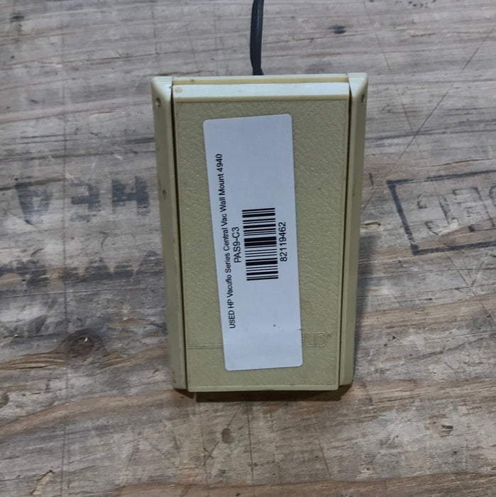 USED HP Vacuflo Series Central Vac Wall Mount 4940 - Young Farts RV Parts