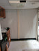Used Interior Fabric Folding Door Room Divider System 87 1/4" W X 72" H X 1 3/4" D - Young Farts RV Parts
