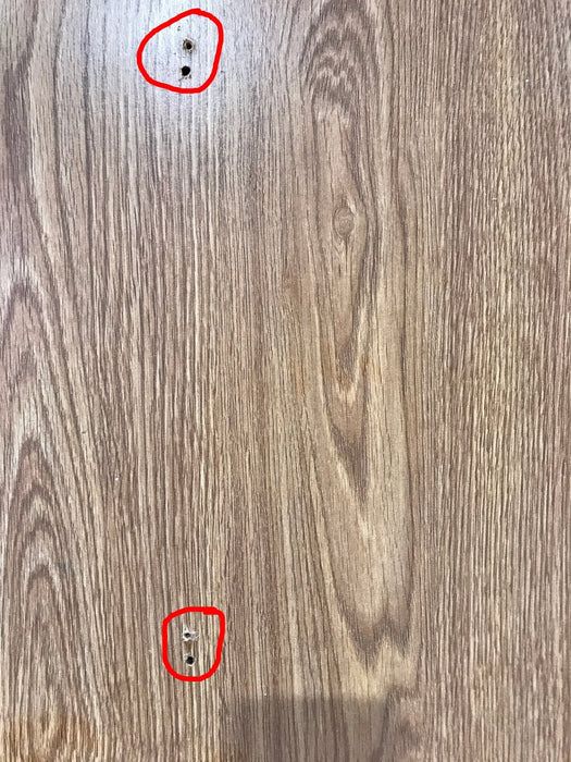 Used Interior Wooden Door 22 3/4" W x 73 1/2" H x 3/4" D - Young Farts RV Parts