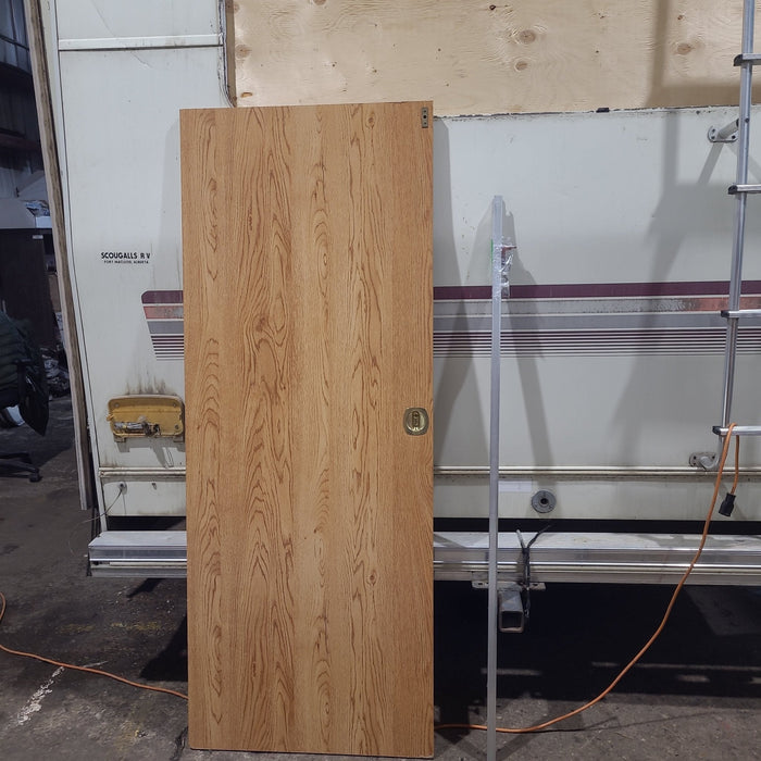 Used Interior Wooden Door 25 3/8" W x 78" H x 1 1/4" D - Young Farts RV Parts