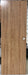 Used Interior Wooden Door 25" W x 73" H x 1 1/4" D - Young Farts RV Parts