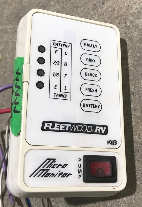 Used KIB Micro Monitor SUBPCBM2 - PCBM2 - C - YYZ - White - Young Farts RV Parts