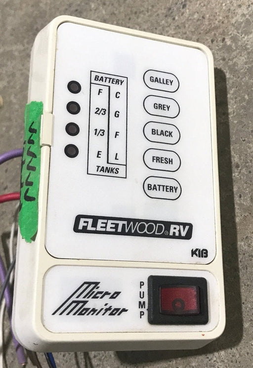 Used KIB Micro Monitor SUBPCBM2 - PCBM2 - C - YYZ - White - Young Farts RV Parts