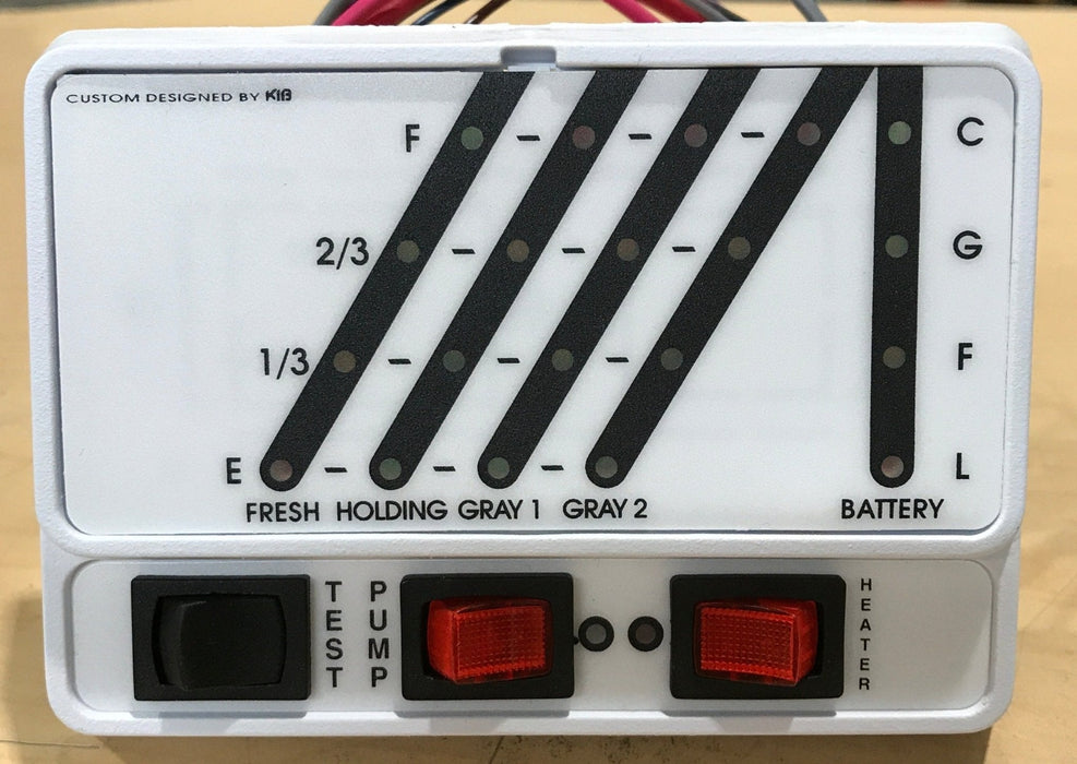 Used KIB Micro Monitor SUBPCBM2 - White - Young Farts RV Parts