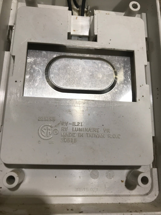 Used Light Fixture *SINGLE* Off - White - Young Farts RV Parts